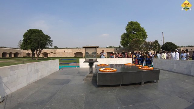 RAJ GHAT Mahatma Gandhi's Memorial - Old Delhi India 4K