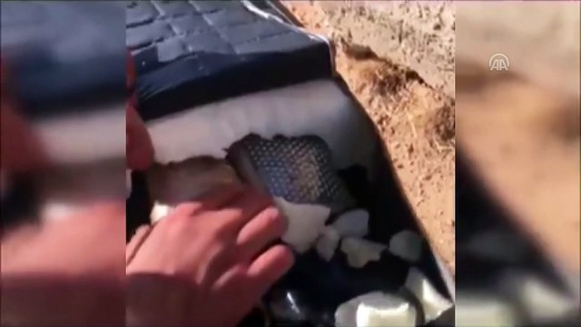 YPG/PKK'lıların EYP ile tuzakladığı motosiklet etkisiz hale getirildi