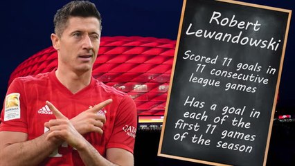Lewandowski leads race for Golden Boot with blistering start to the season