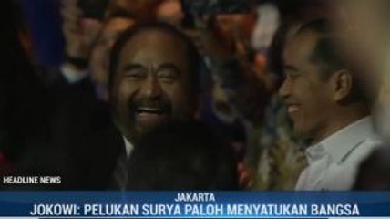Jokowi: Pelukan Surya Paloh Menyatukan Bangsa