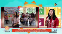 SDG TAMBAYAN: Partisipasyon ng lokal na pamahalaan sa pagpapatupad ng sustainable dev't goals