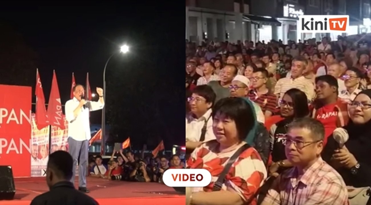 Orang kata ceramah PH tak ramai? Saya tengok ramai ni!
