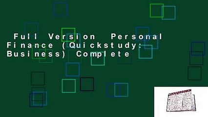Full Version  Personal Finance (Quickstudy: Business) Complete