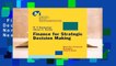 Finance for Strategic Decision-Making: What Non-Financial Managers Need to Know (J-B-UMBS