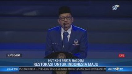 HUT ke-8 NasDem: Restorasi untuk Indonesia Maju (4)