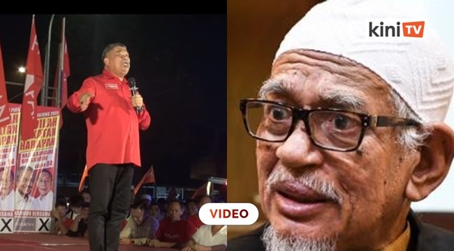 Kelakar! Mat Sabu ajuk suara Tuan Guru Haji Hadi