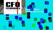 CFO Techniques: A Hands-on Guide to Keeping Your Business Solvent and Successful  Review