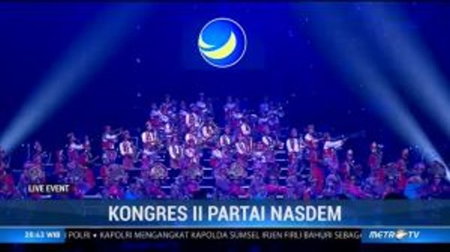 Pembukaan Kongres II Partai NasDem (5)