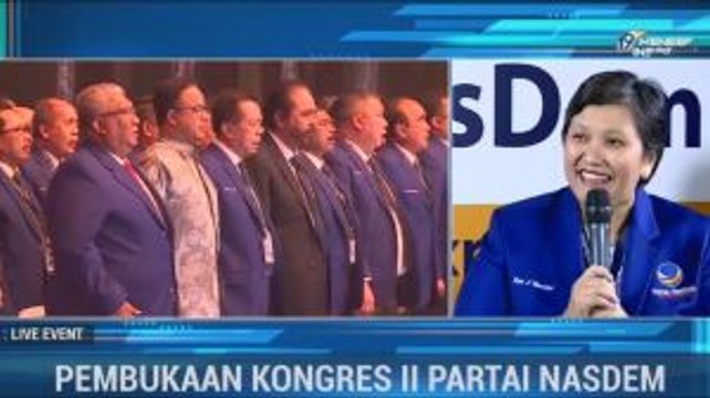 Pembukaan Kongres II Partai NasDem (2)