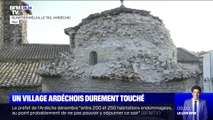 Murs écroulés, fissures... Les images des dégâts au Teil en Ardèche après le séisme