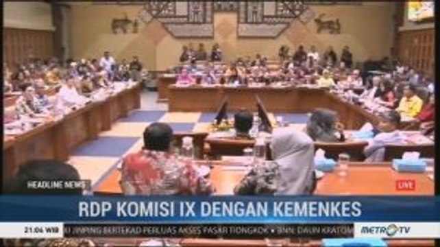 RDP Komisi IX dengan Kemenkes