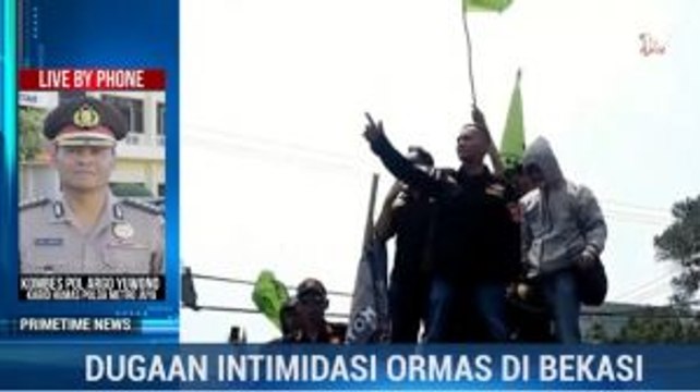 Polisi Usut Dugaan Intimidasi Ormas di Bekasi