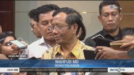 Mahfud MD Pastikan Pelantikan Pengawas KPK Tetap Berlangsung