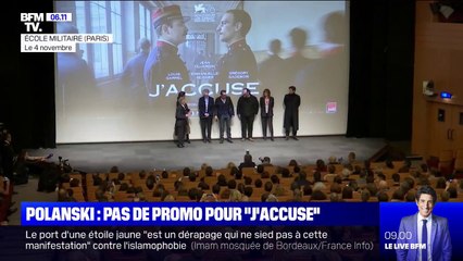 La promotion du dernier film de Roman Polanski, "J'Accuse", fortement perturbée par des accusations de viol visant le réalisateur