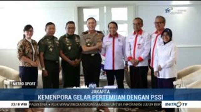 PSSI Temui Menpora Bahas Persiapan Piala Dunia U-20