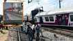 Trains head on collision CCTV footage go viral | Oneindia Kannada