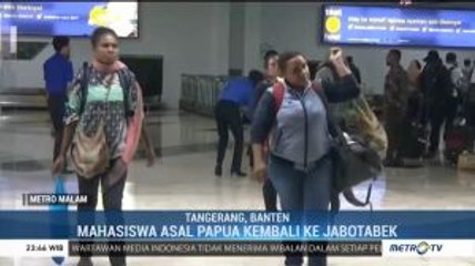 Mahasiswa Asal Papua Kembali ke Jabotabek