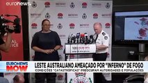 Los históricos incendios en Australia destruyen la costa este