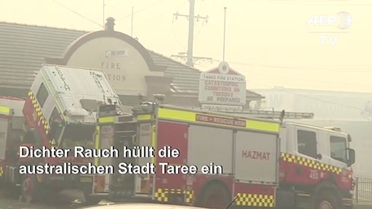 Buschbrände in Australien: Warnung vor 'katastrophalen Zuständen'