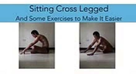 Hip, Buttock and Groin Pain Sitting Cross-Legged