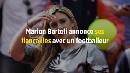 Marion Bartoli annonce ses fiançailles avec un footballeur
