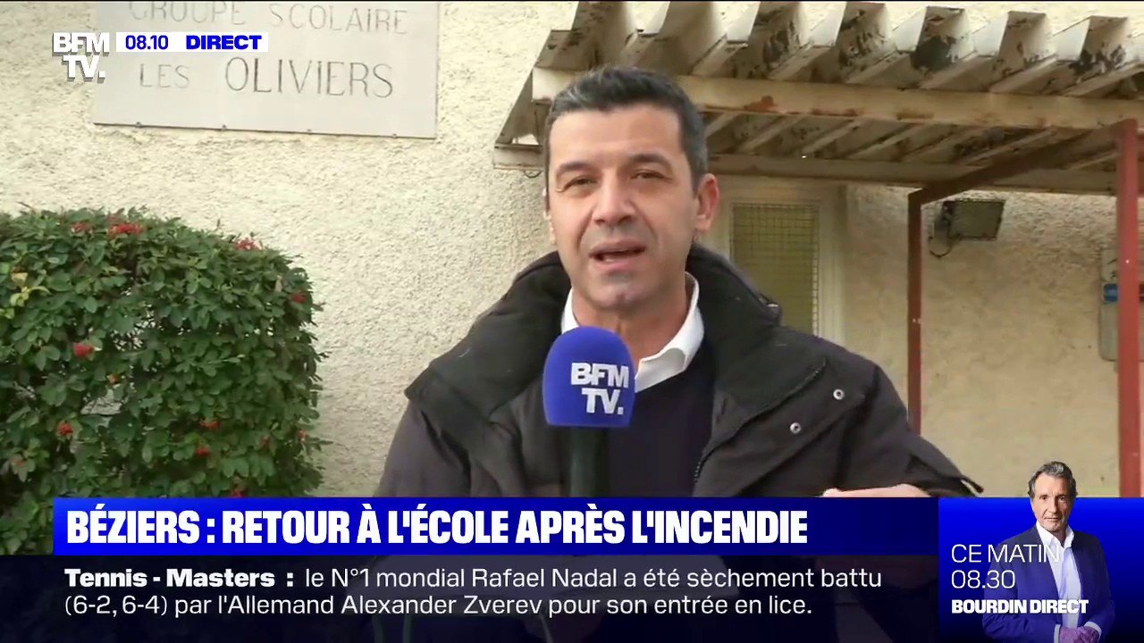À Béziers, les élèves de l'école incendiée le soir de Halloween on retrouvé le chemin des classes