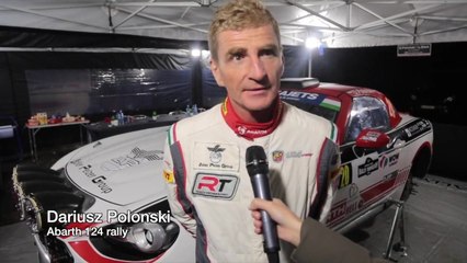 Andrea Nucita e Dariusz Polonski - Abarth 124 rally - Intervista