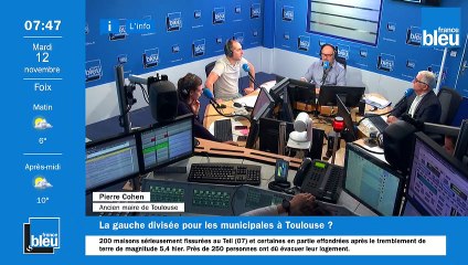 Pierre Cohen, candidat à l'élection municipale de Toulouse