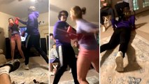 Vídeo Viral: Courtney Bowie deja K.O. al chulito de su novio en un combate de boxeo casero