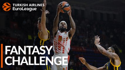 Turkish Airlines EuroLeague Regular Season Round 8: Fantasy Challenge