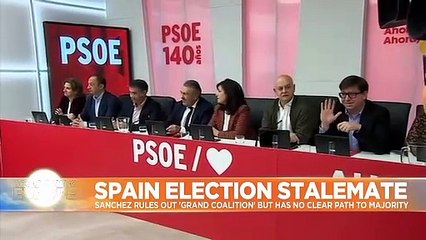 After the election deadlock, which parties could govern Spain?