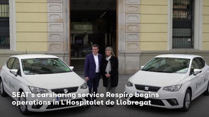 SEAT’s carsharing company Respiro to operate in L’Hospitalet de Llobregat
