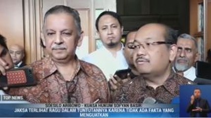 Tuntutan Jaksa Terhadap Sofyan Basir Dianggap Tak Berdasar