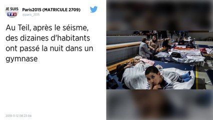 Après le séisme en Ardèche, des habitants « un peu perdus » accueillis dans des gymnases