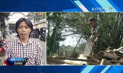 Hujan dan Angin Kencang Hancurkan Rumah Warga di Bojonegoro