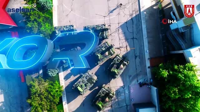 Milli imkanlarla geliştirilen Alçak İrtifa Hava Savunma Sistemi KORKUT un üretimi hızla devam...