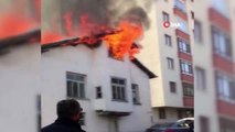 Tarihi Ankara evi alevlere teslim oldu