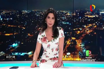 Surco: dos heridos dejó choque de camioneta que se empotró contra botica