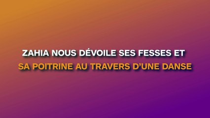 Zahia nous dévoile ses formes au travers d'une petite danse !