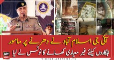 IG Islamabad takes notice of non-standard meal for duty officers at sit-in