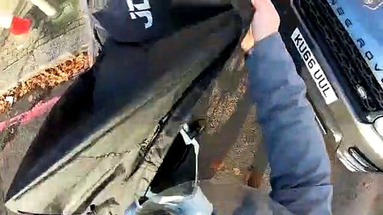 Son premier accident de moto