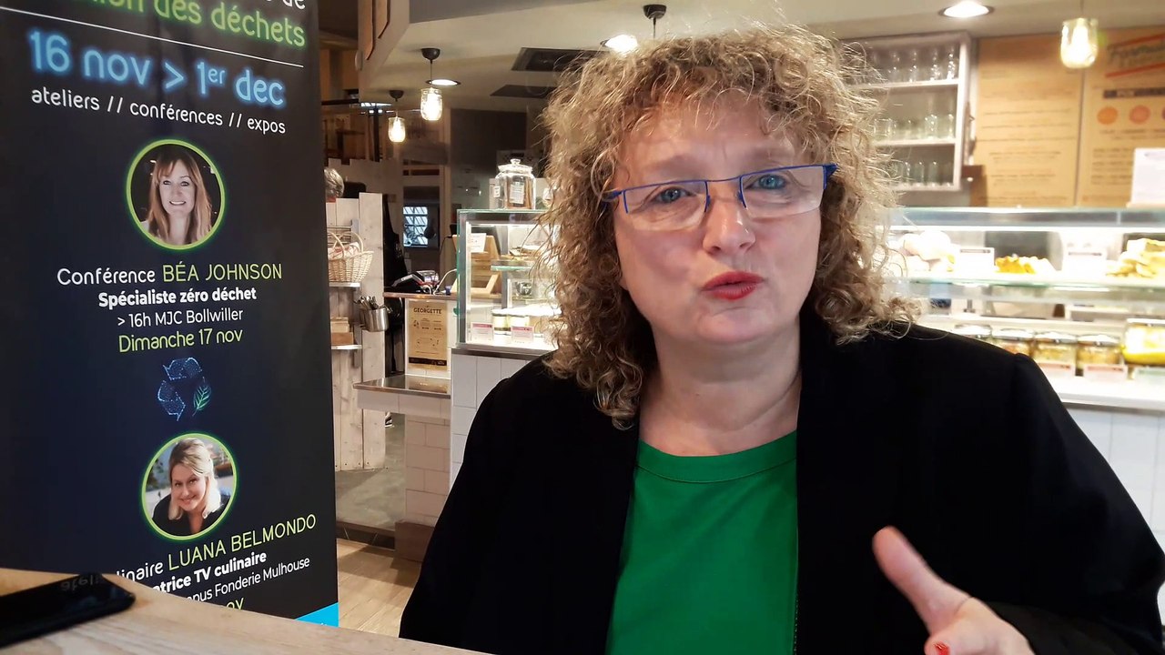 Semaine de réduction des déchets: trois question à  Lara Million, vice-présidente de l'agglomération de Mulhouse
