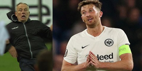 Vídeo Viral: Este futbolista derriba al entrenador del equipo rival durante un partido de la liga alemana