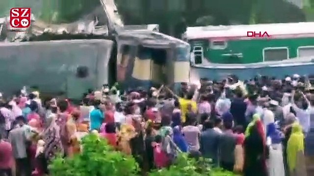 Bangladeş'te tren kazası 15 ölü, 60'tan fazla yaralı