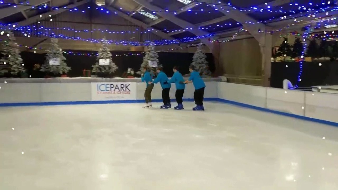 New ice rinks at garden centre near Milton Keynes video Dailymotion