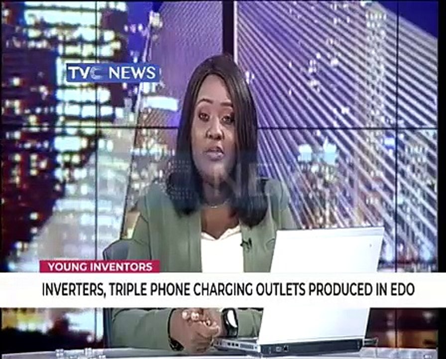 Two secondary school students produce Inverters, triple Phone charging outlets in Edo