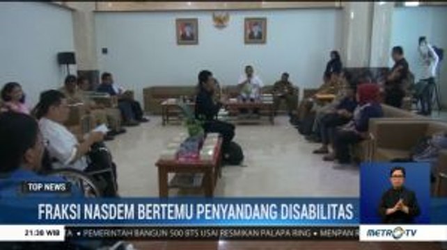 Fraksi NasDem DKI Serap Aspirasi Penyandang Disabilitas