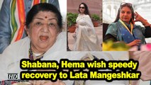 Shabana, Hema wish speedy recovery to Lata Mangeshkar