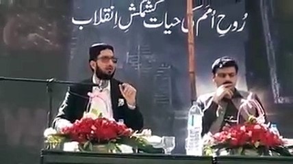 Sahibzada Sultan Ahmad Ali Answering a question about sectarianism and hypocrisy.