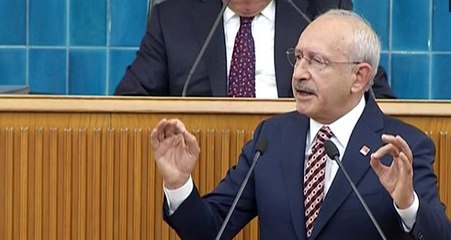 Kılıçdaroğlu, "Erdoğan'a bir tavsiyem olacak" dedi, parti grubunda alkış tufanı koptu